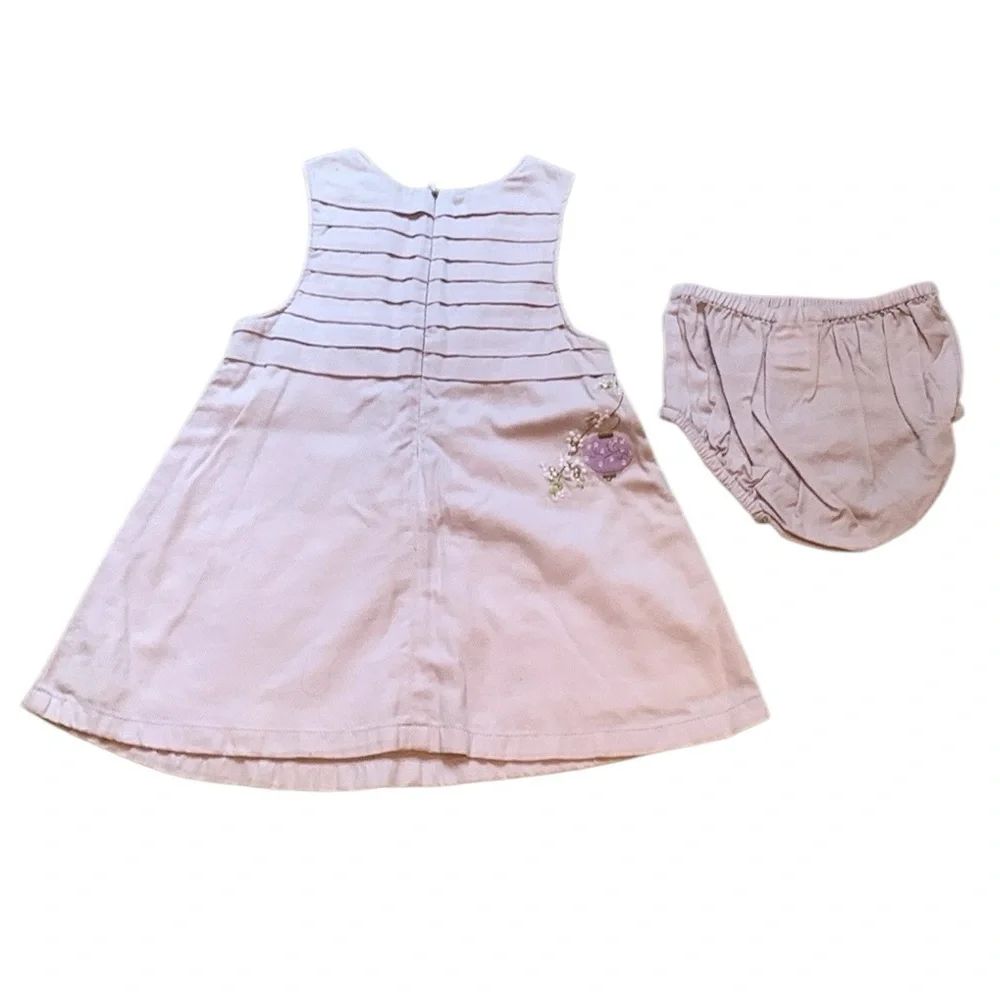Vintage 2004 Gymboree Paper Lanterns Lavender Purple Easter Dress 12-18 Months